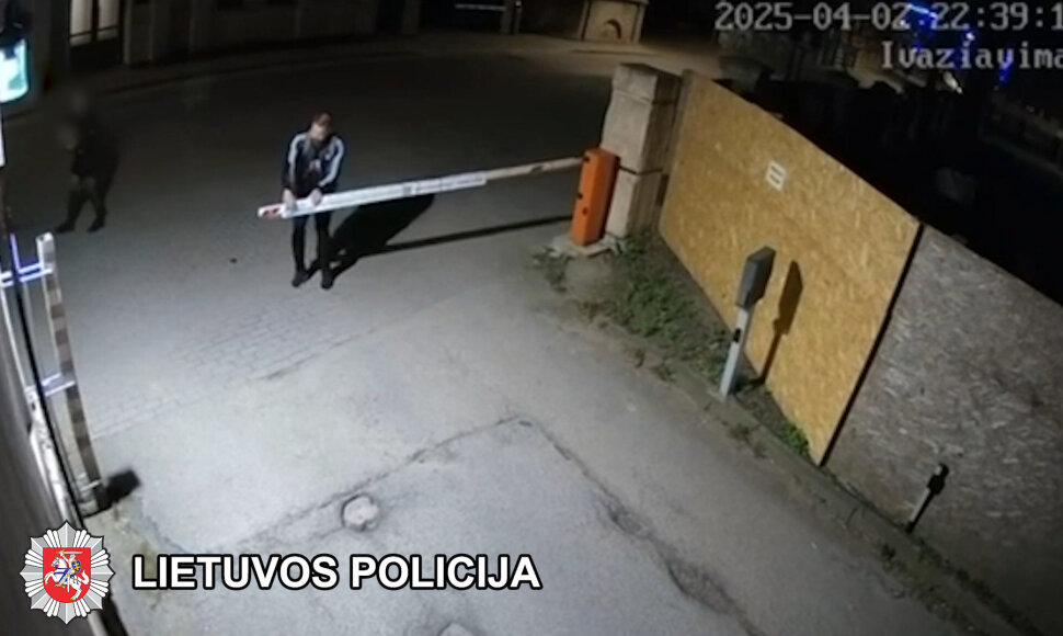 Bylos įkalčiai, užfiksuotas vyras