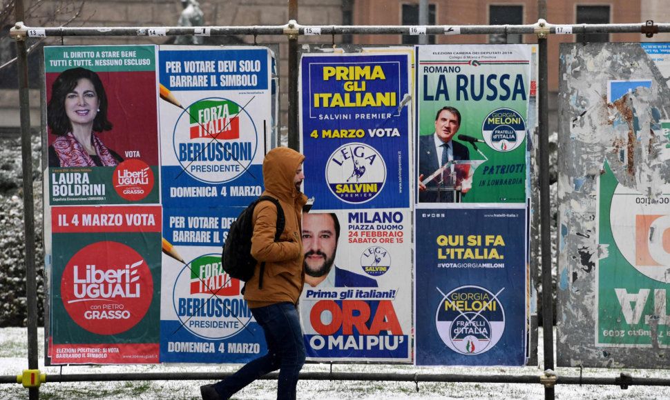 Rinkimai Italijoje
