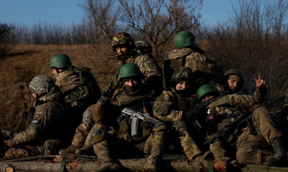 Ukrainos kariai mūšio lauke