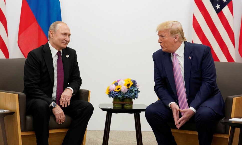 Vladimiras Putinas ir Donaldas Trumpas