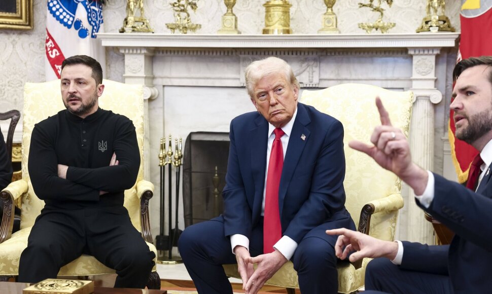 Volodymyras Zelenskis ir Donaldas Trumpas / CNP/AdMedia/SIPA / CNP/AdMedia/SIPA