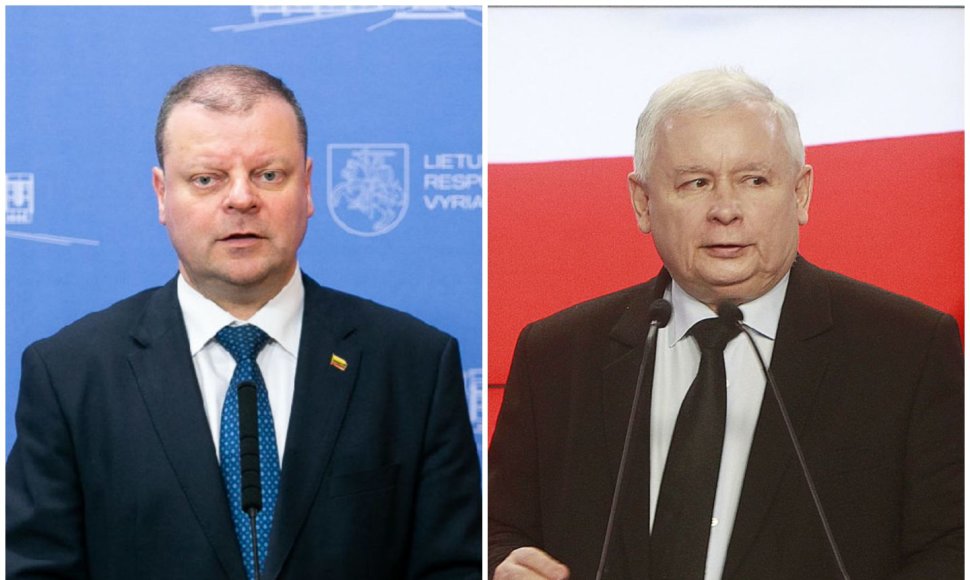 Saulius Skvernelis, Jaroslawas Kaczynskis