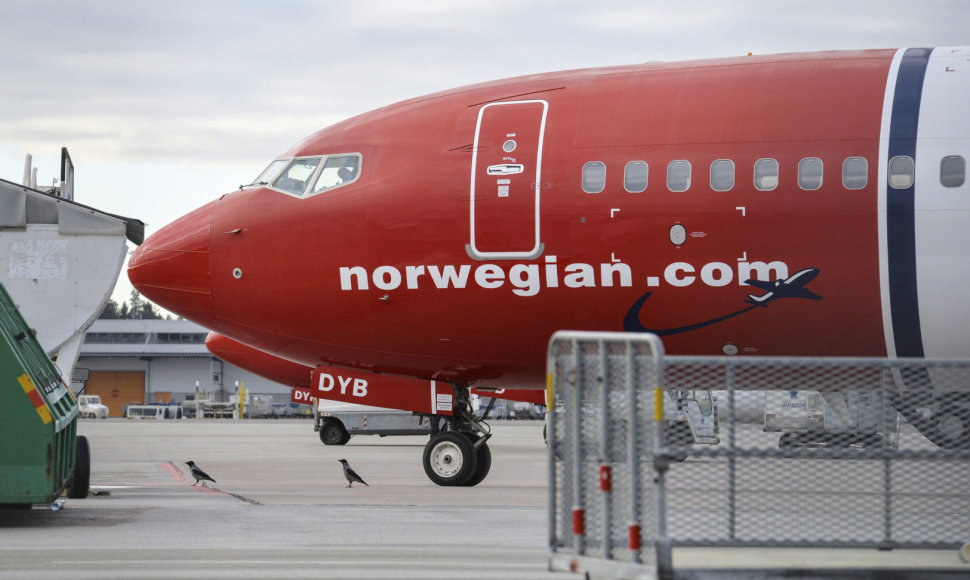 „Norwegian Airlines“ lėktuvas