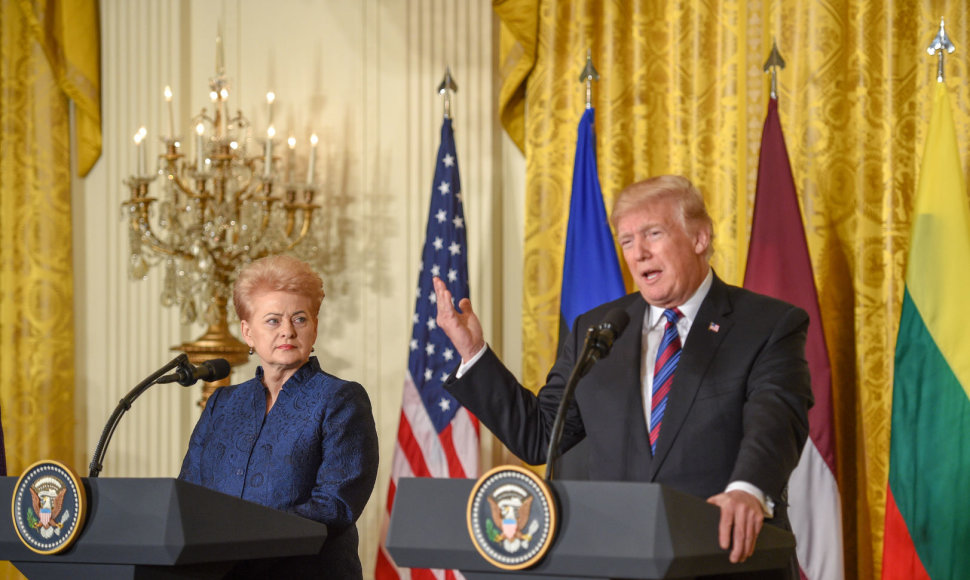 Donaldo Trumpo ir Baltijos šalių vadovų susitikimas