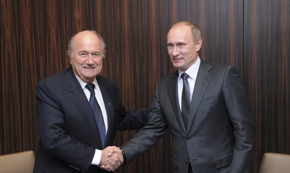 Seppas Blatteris ir Vladimiras Putinas
