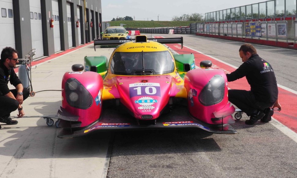 Gustas Grinbergas išbandė Europos Le Mano Serijos (ELMS) LMP3 kategorijos prototipą