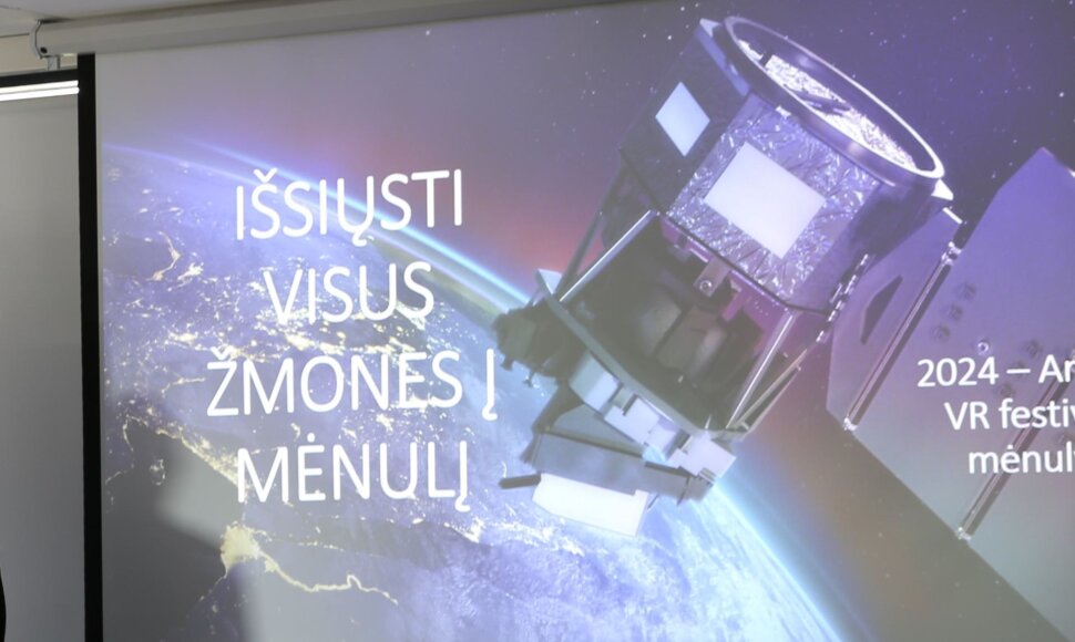 NASA hakatono idėjų pristatymas