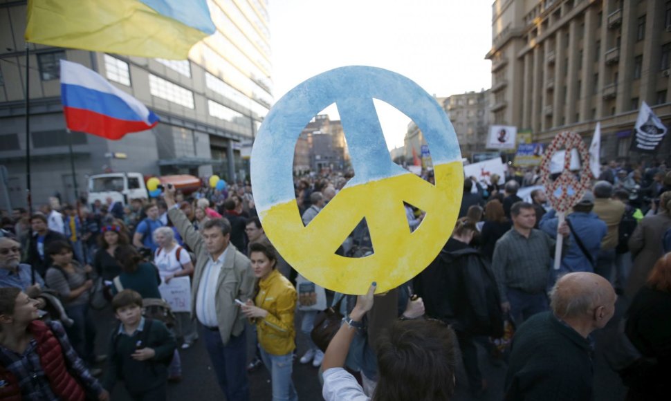 „Taikos maršas“ Maskvoje