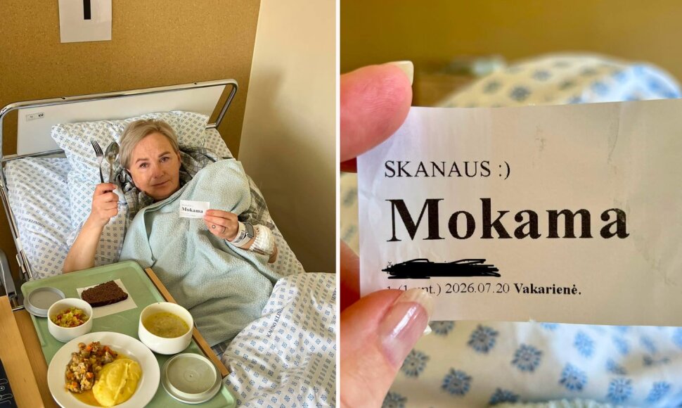 Au&scaron;ros Malinauskienės patirtis gydymo įstaigoje