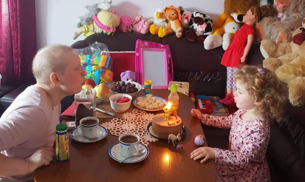 Anželika Skripkunienė su dukryte