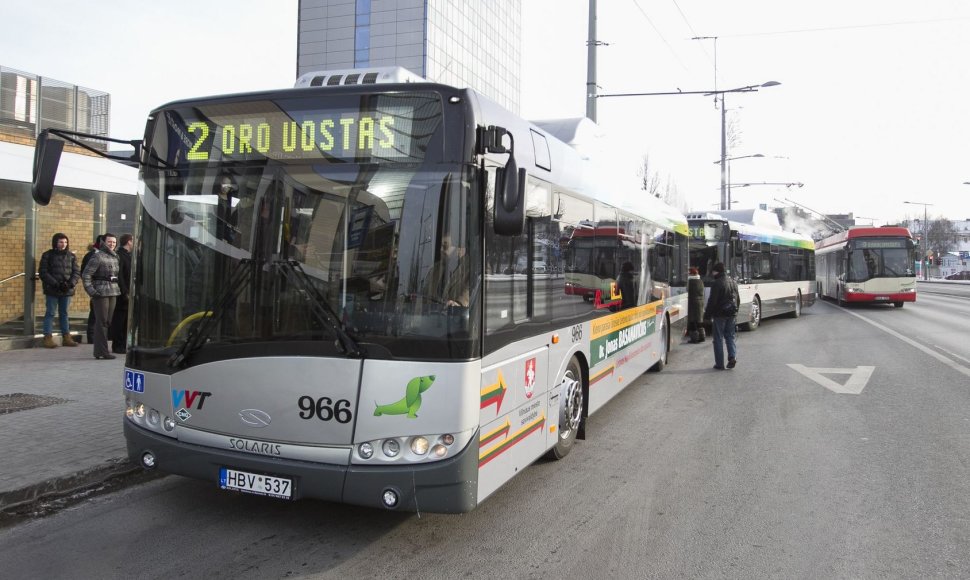 Vilniaus gatvėmis važinės naujieji „Solaris Urbino 12 CNG“