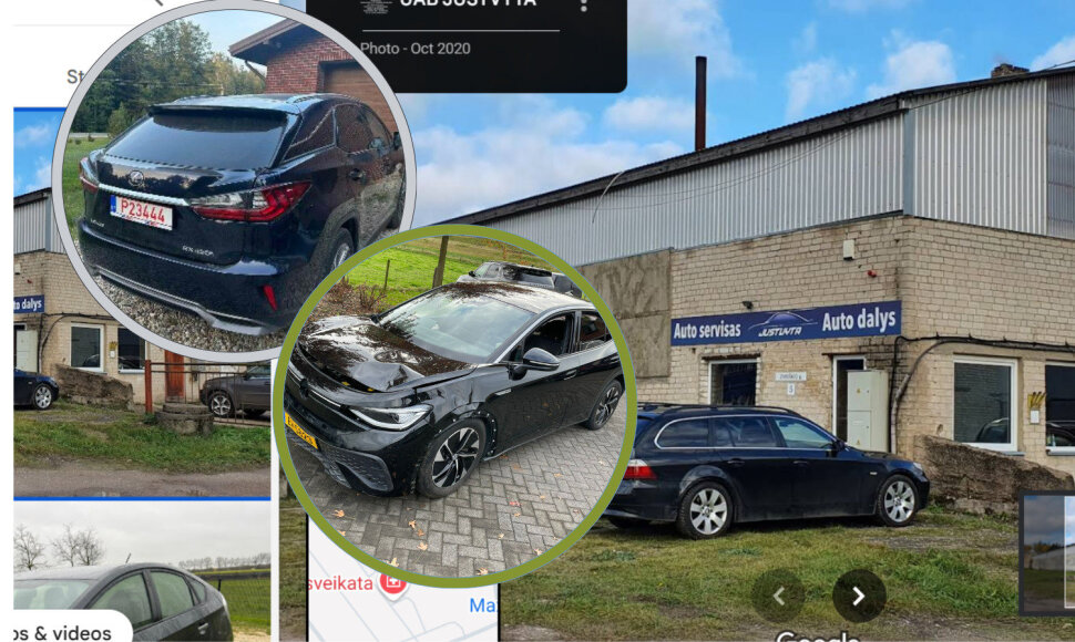 Pirko automobilį Lexus RX450h, liko be nieko
