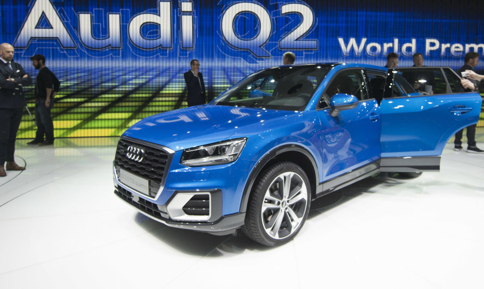 Audi Q2 Ženevos parodoje