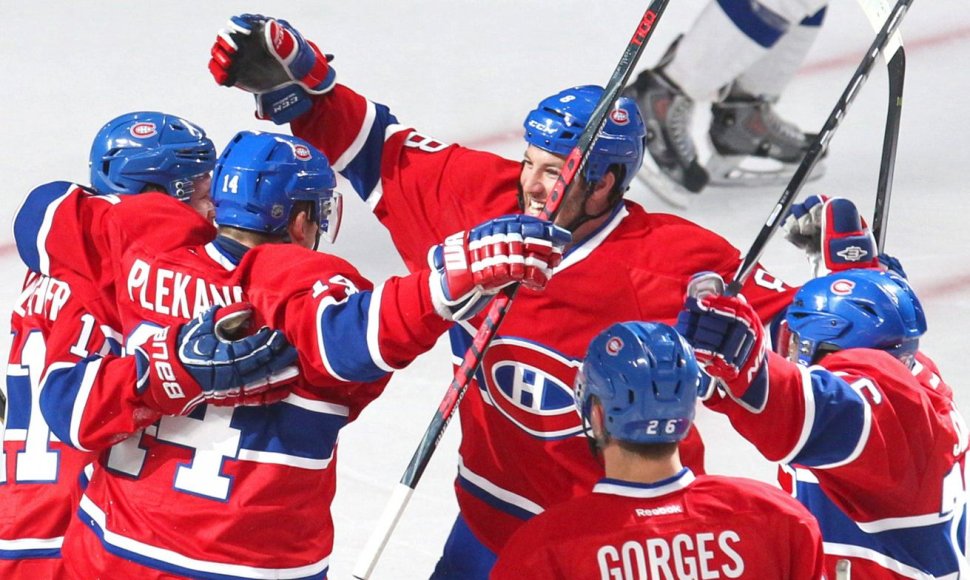 „Canadiens“ ledo ritulininkų džiaugsmas