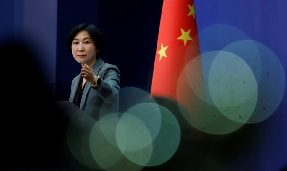 Kinijos užsienio reikalų ministerijos atstovė spaudai Mao Ning