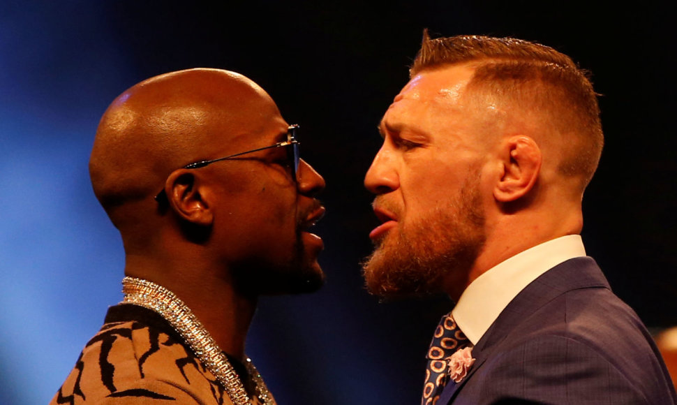 Floydas Mayweatheris ir Conoras McGregoras