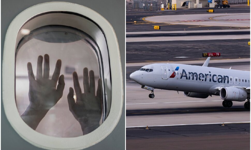 &bdquo;American Airlines&ldquo; lėktuve užsidegė kompiuteris