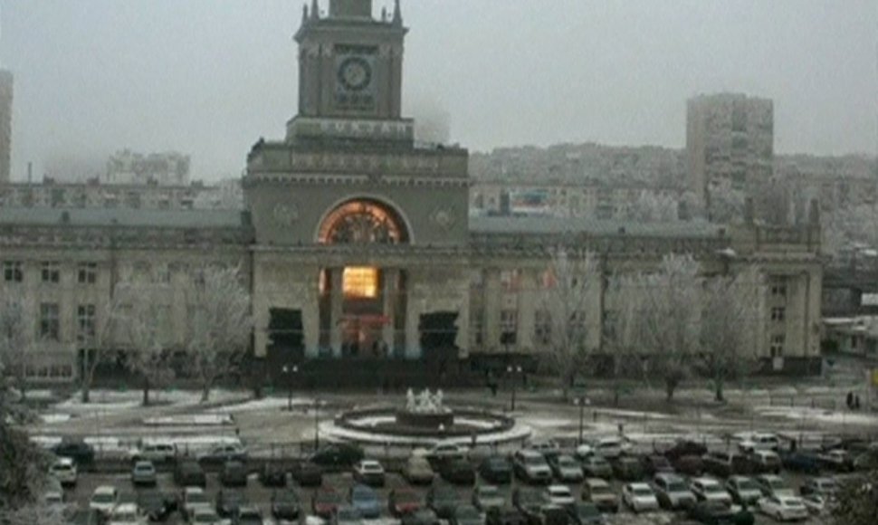 Volgogrado geležinkelio stotyje įvykdytas teroro išpuolis.
