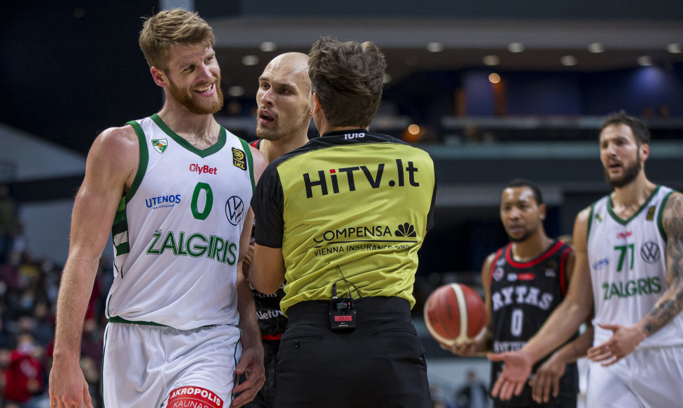 LKL susitinka: Vilniaus „Rytas“ – Kauno „Žalgiris“