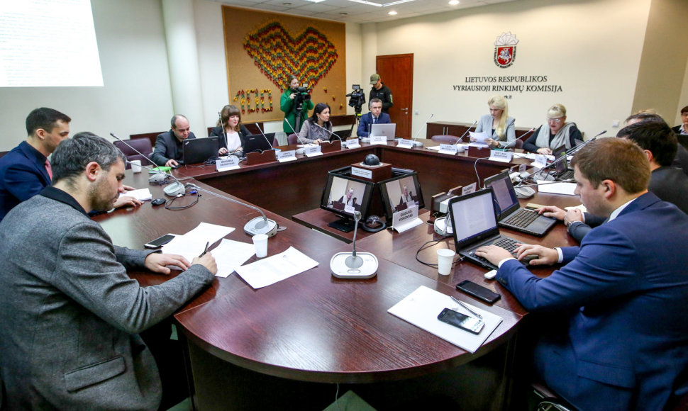 Vyriausiosios rinkimų komisijos posėdis