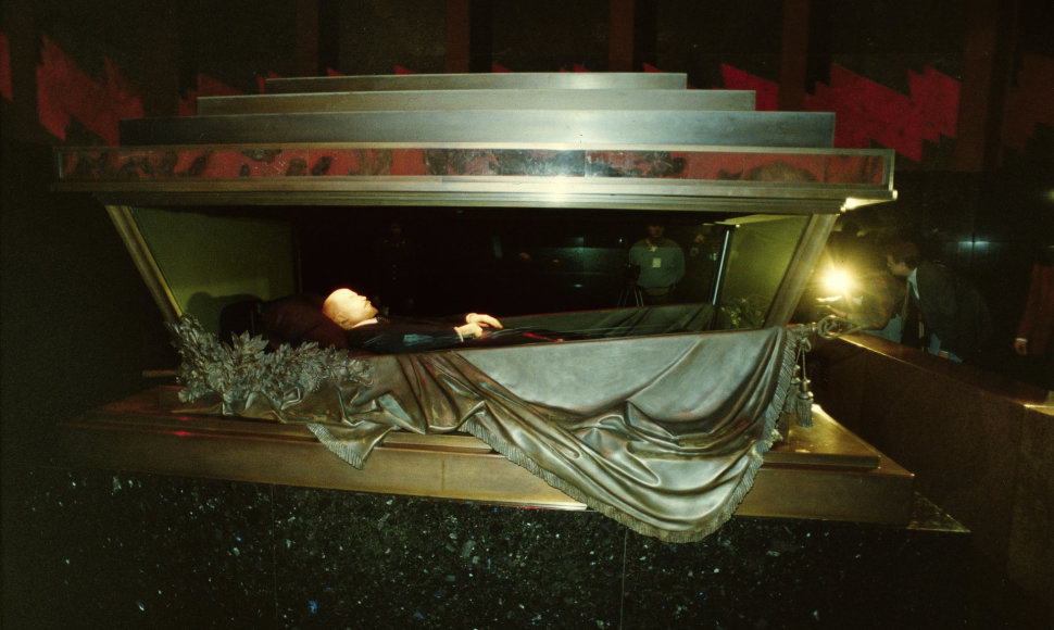 Vladimiro Lenino sarkofagas mauzoliejuje