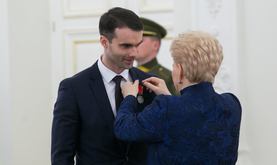 Dalia Grybauskaitė ir Viktoras Gurgždys