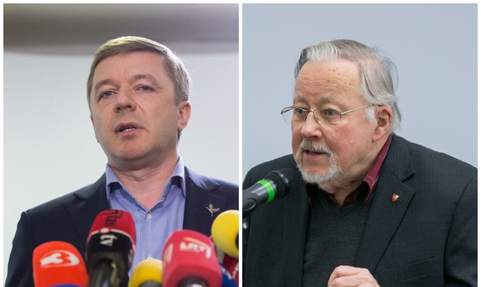 Ramūnas Karbauskis ir Vytautas Landsbergis