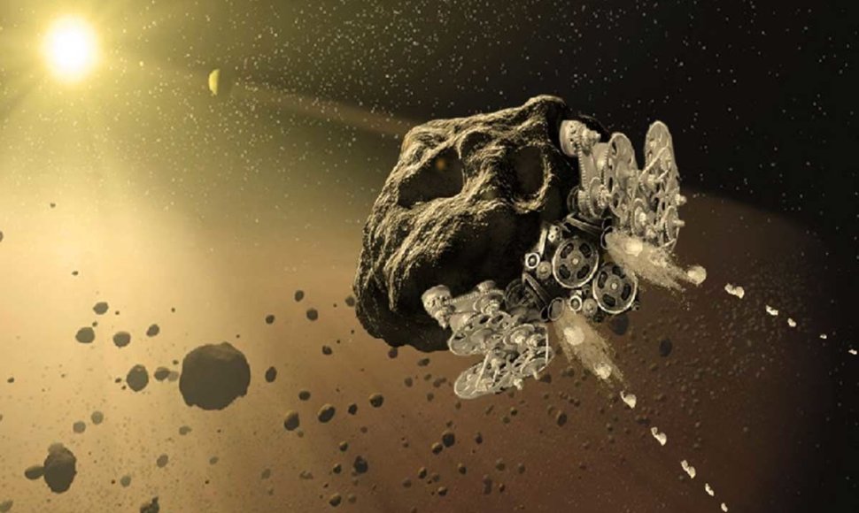 Asteroidas gali virsti kosminiu laivu