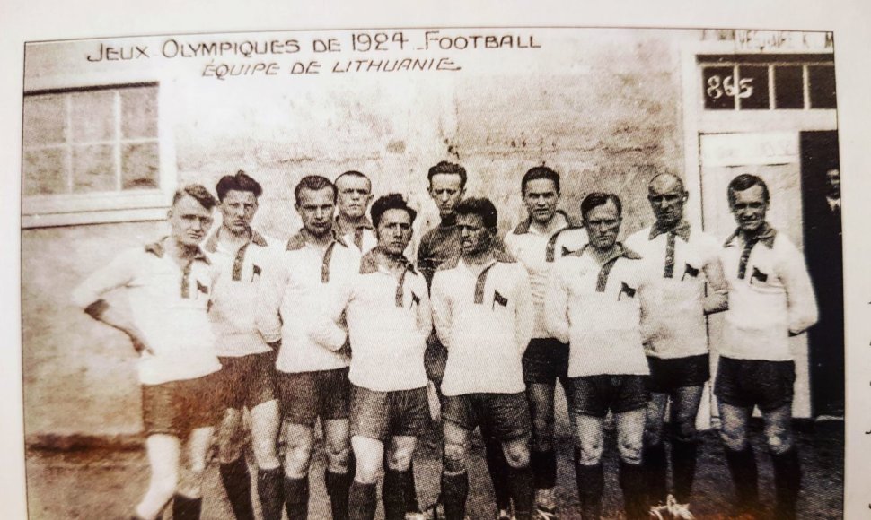 Lietuvos 1924 metų futbolo rinktinė Paryžiaus olimpinėse žaidynėse