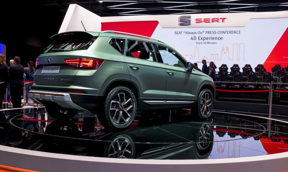 „Seat Ateca“ Paryžiuje