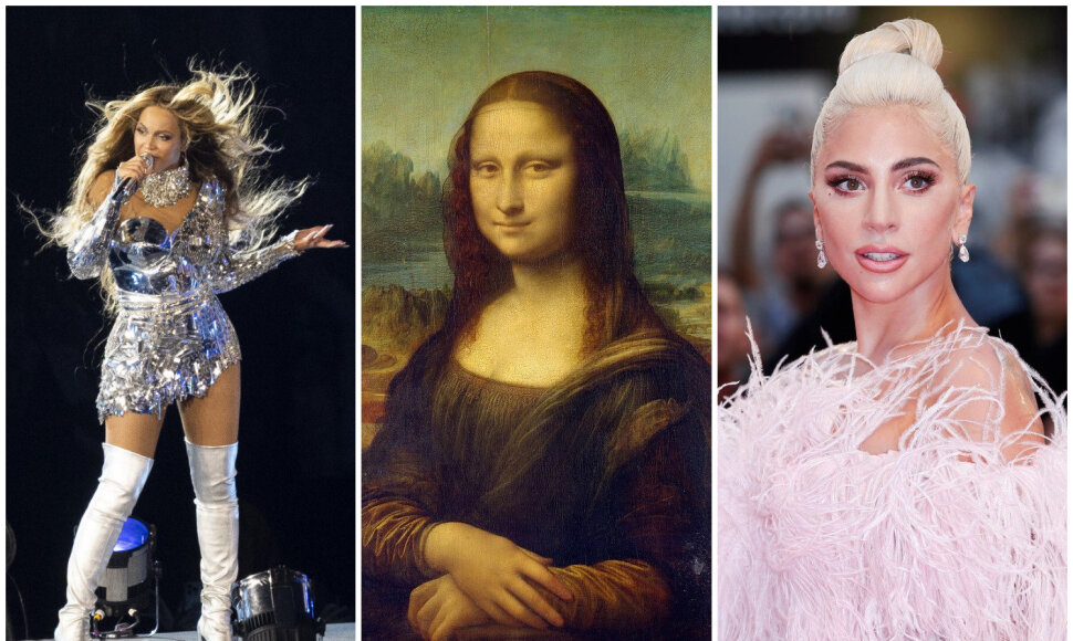 Beyonce, Mona Liza ir Lady Gaga