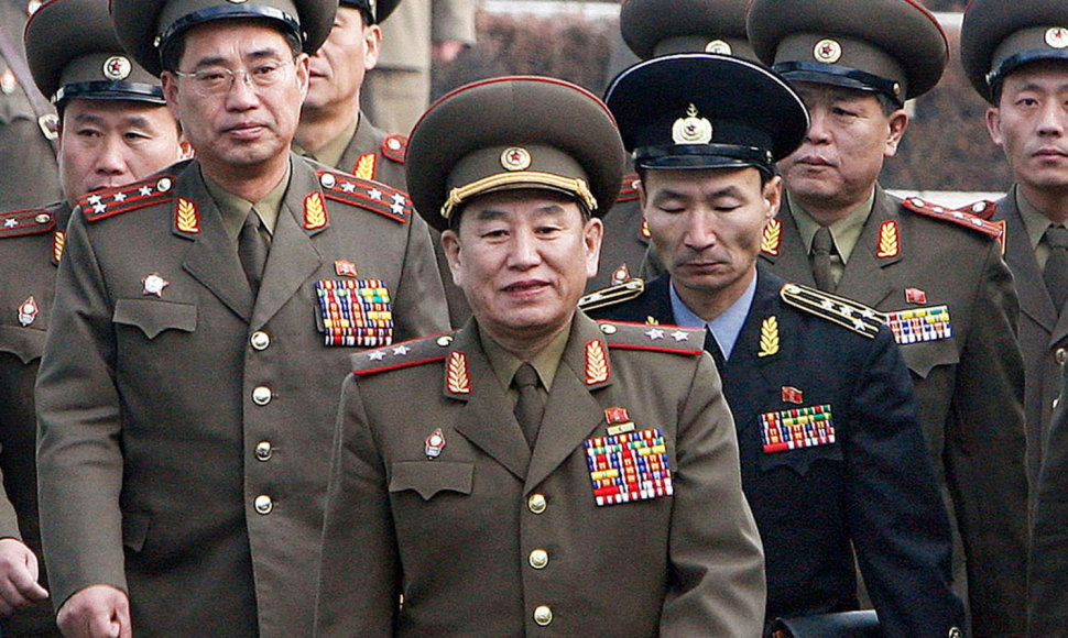 Šiaurės Korėjos generolas Kim Yong Cholas