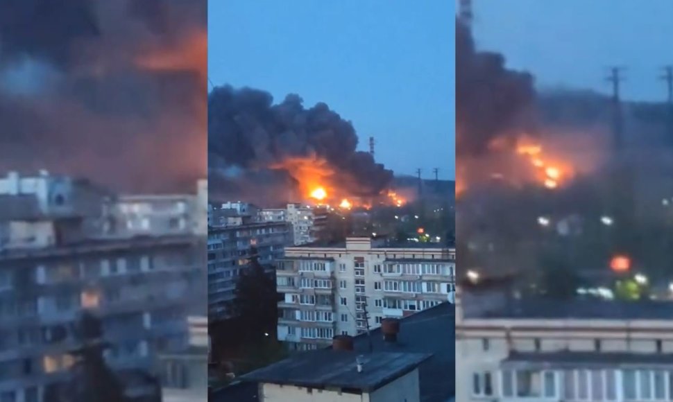 Rusai sunaikino Trypilijos elektrinę Kyjivo srityje