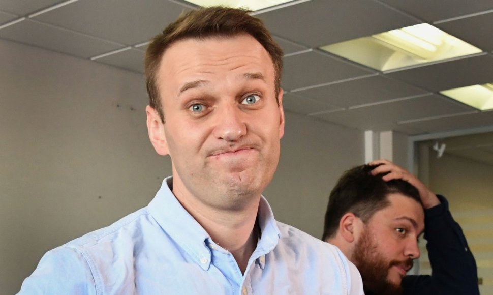 Į laisvę paleistas Aleksejus Navalnas