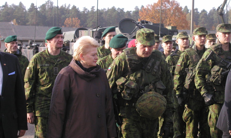Dalia Grybauskaitė: Lietuva pasirengusi neprognozuojamų kaimynų diktuojamiems iššūkiams
