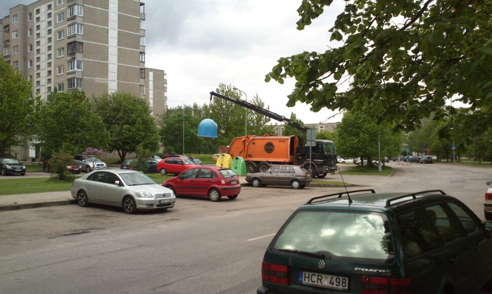 Žalias konteineris