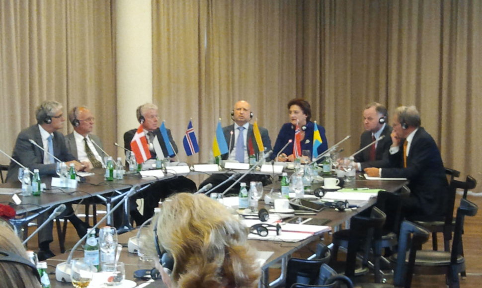 Šiaurės ir Baltijos šalių parlamentų vadovų susitikimas Palangoje