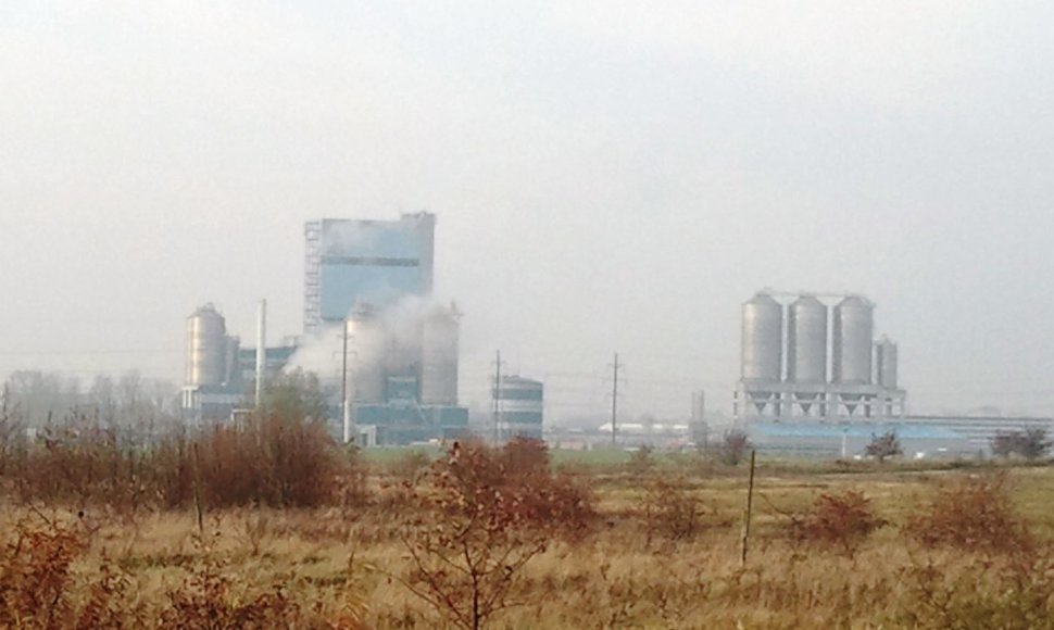 Pramonės rajone šalia Klaipėdos fiksuojamas didelis oro užterštumas