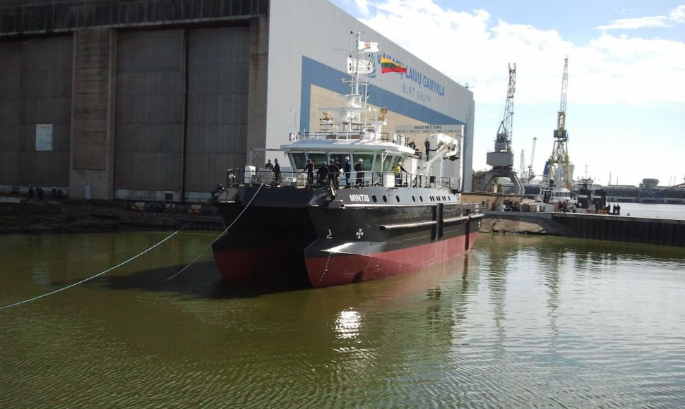 Naujojo Klaipėdos universiteto mokslinio laivo išlaikymas per metus pareikalaus maždaug 1 mln. litų. 