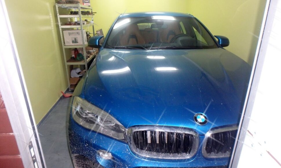Įtariama nusikalstamu būdų įsigytas BMW