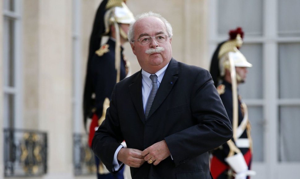 Naftos milžinės „Total“ vadovas Christophe'as de Margerie Prancūzijos prezidentūroje 