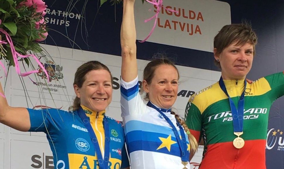   Katažinai Sosnai – Europos kalnų dviračių maratono čempionato bronza