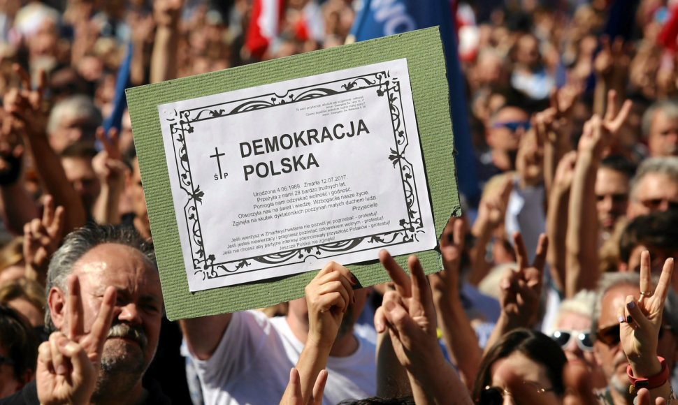 Protestas Lenkijoje