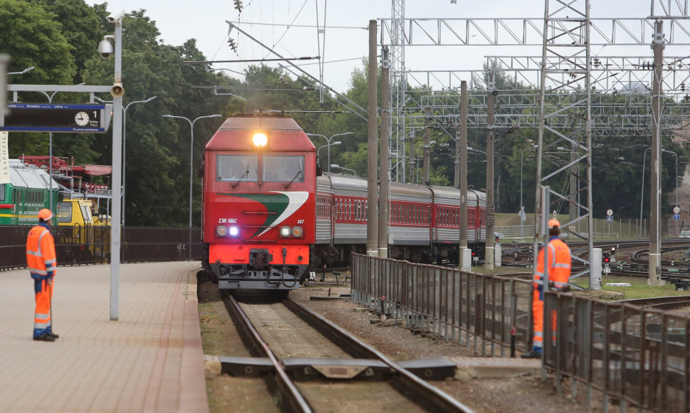 Vilniaus traukinių stotyje