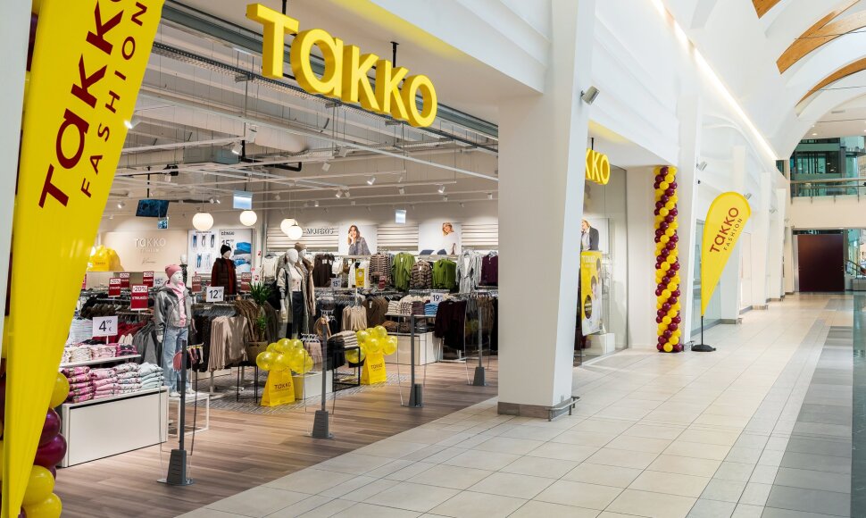 &bdquo;Takko Fashion&ldquo; atidaro naują parduotuvę PLC &bdquo;Mega&ldquo;