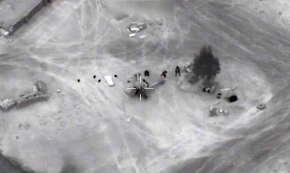 JAV aviacija sunaikino šimtus rusų samdinių Sirijoje