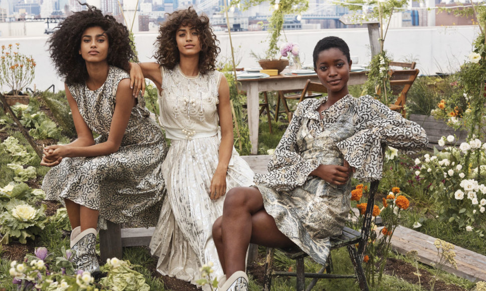 „H&M Conscious Exclusive 2019“ kolekcijos modeliai