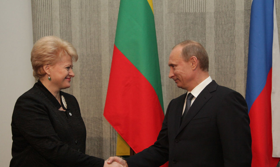 Dalios Grybauskaitės ir Vladimiro Putino susitikimas 2010 metais