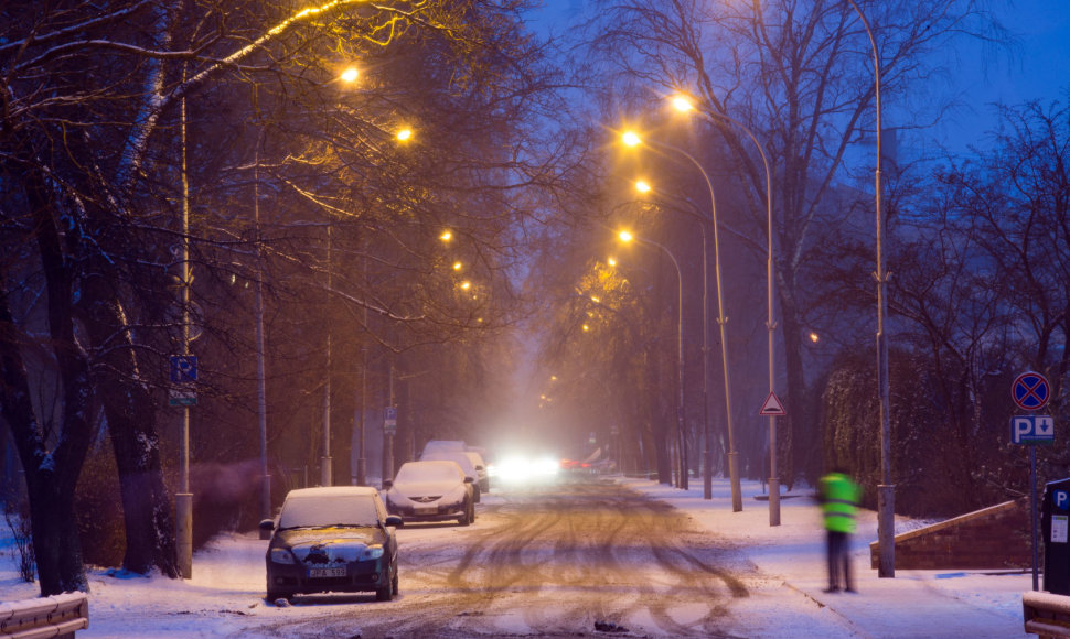 Žiemos popietė Vilniuje