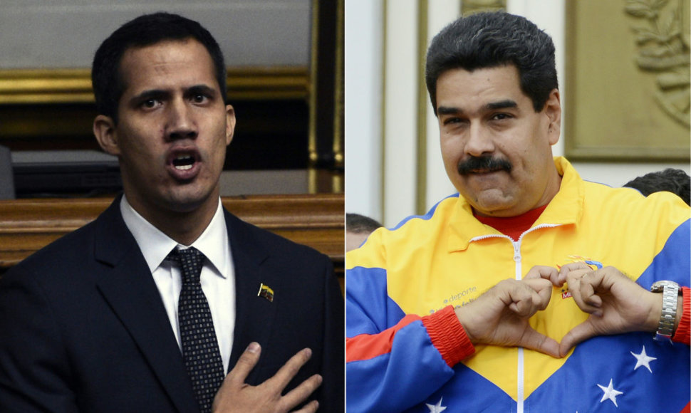 Juanas Guaido, Nicolas Maduro